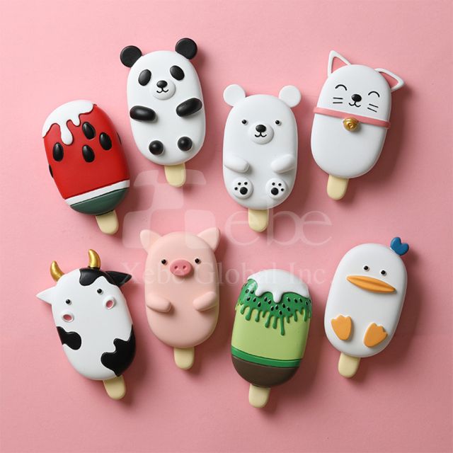 piggy popsicle shape magnet refrigerator magnet