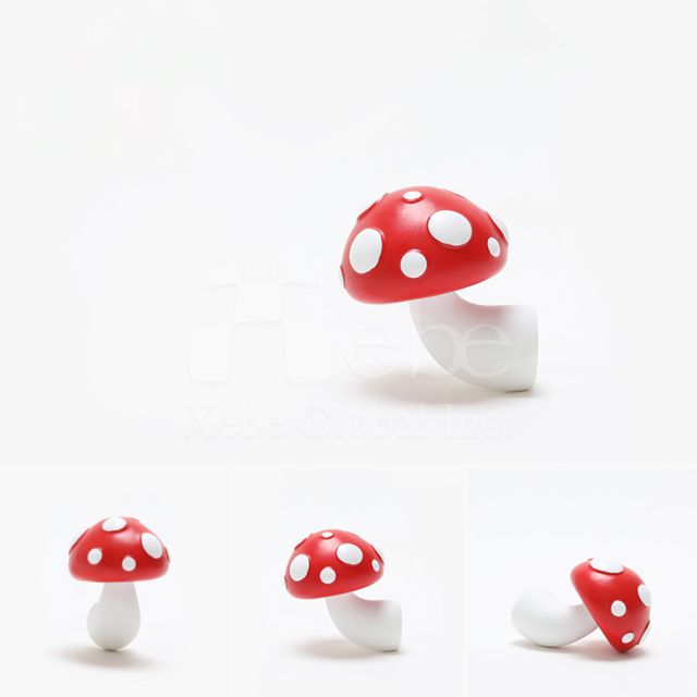 three dimensional mushroom shaped magnet