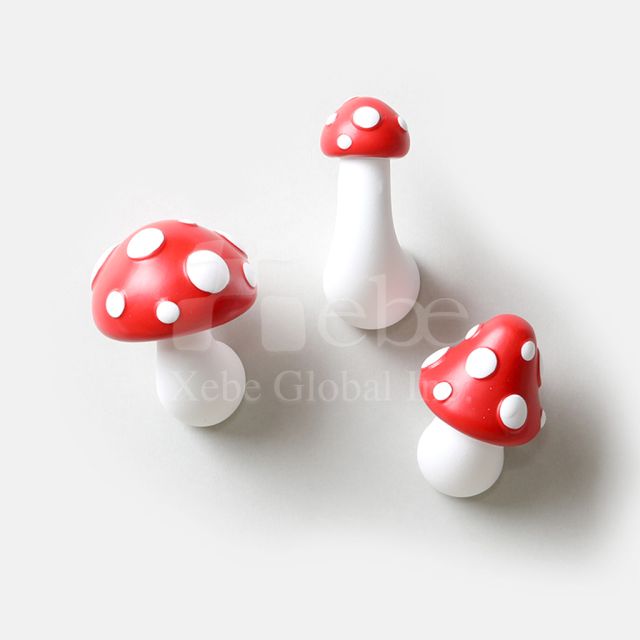 three dimensional mushroom shaped magnet