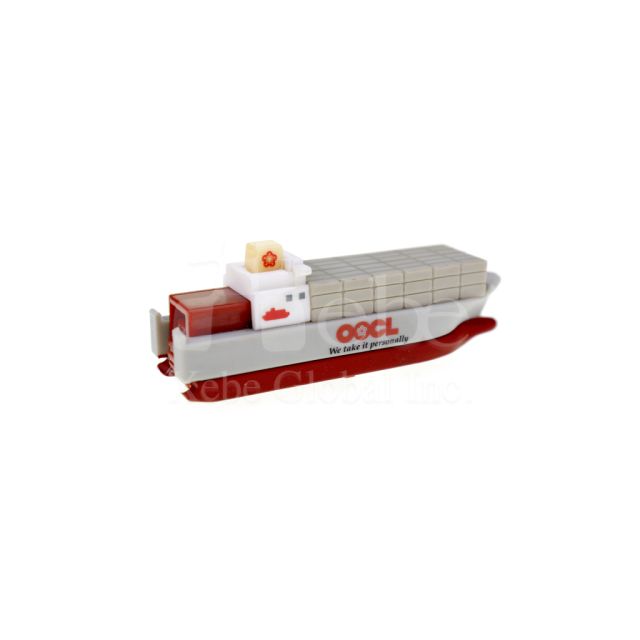 exquisite cargo ship 3D customized USB