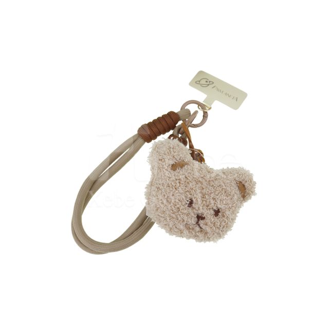 cute bear wrist phone lanyard