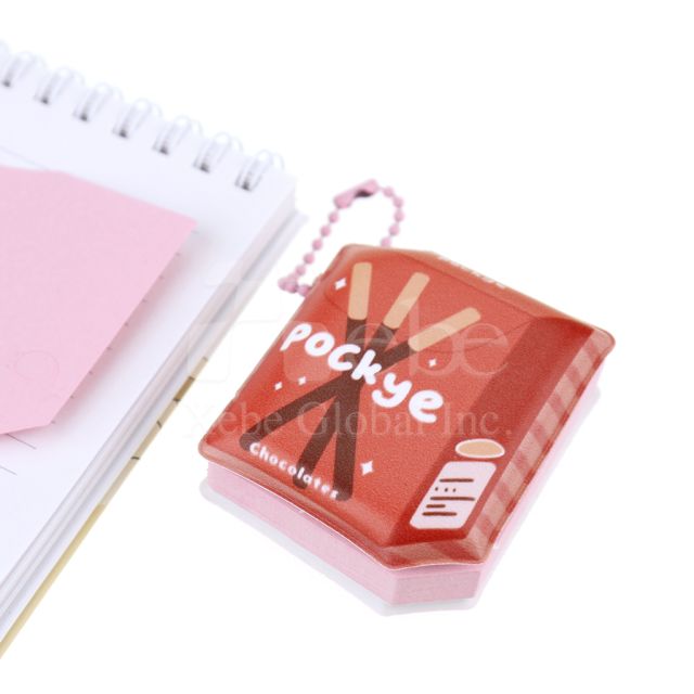 Cute cookie book shaped post-it note