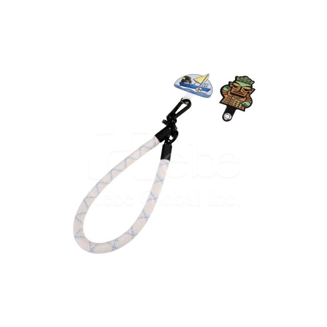 cartoon character shaped custom phone strap