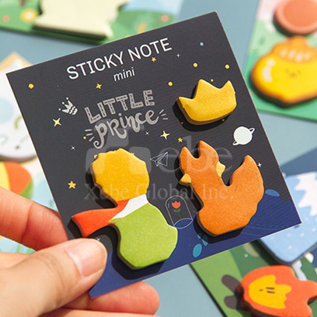 the little prince character design sticky notes