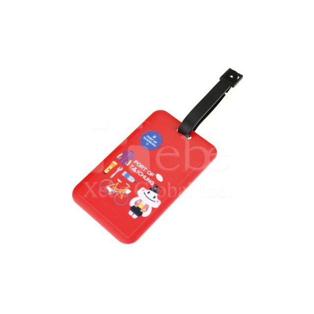 cartoon pattern custom luggage tag