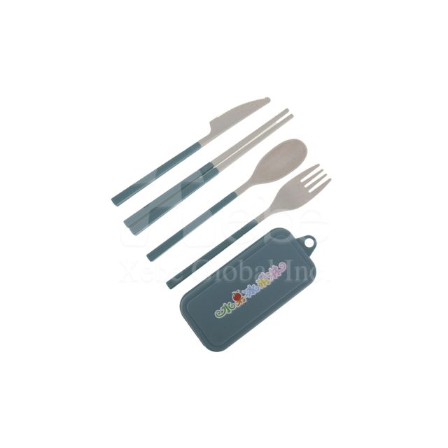 wheat customized environmentally friendly cutlery set