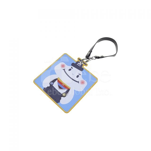 cartoon character shaped luggage tag