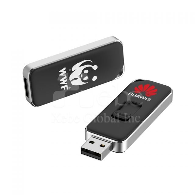 custom push-pull usb flash drive