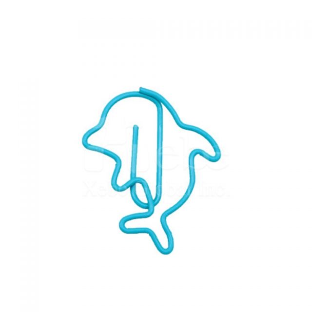 Blue Dolphin Customized Paperclip