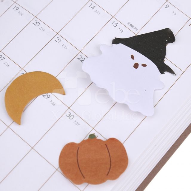 Halloween customized sticky notes