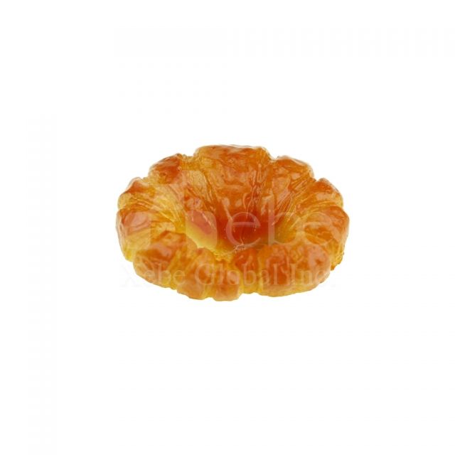 croissant fridge magnet 3D fake food magnets