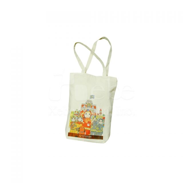 customized illustration canvas bag