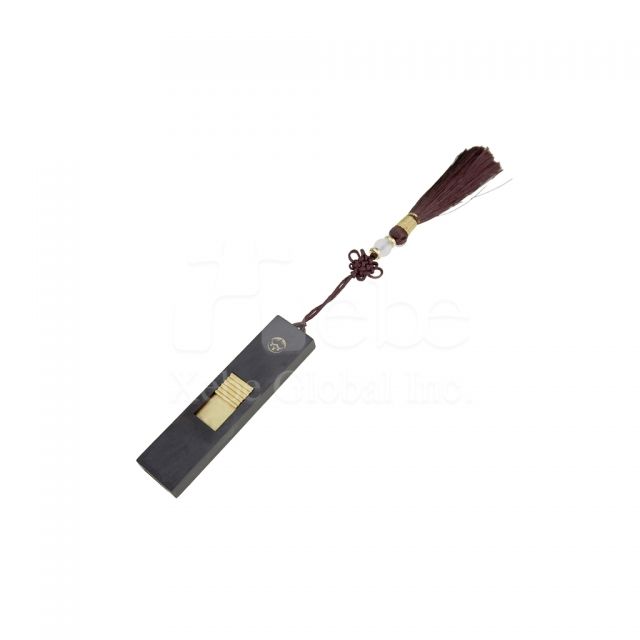 Tassel Retractable Wooden USB