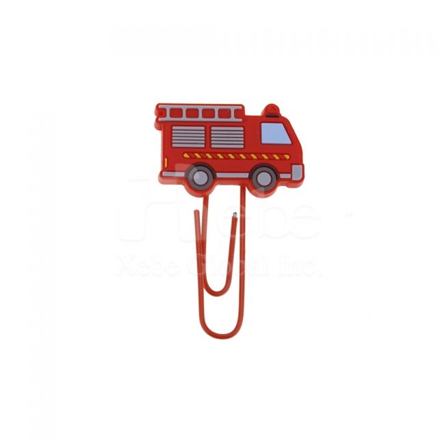 fire truck shaped paperclip