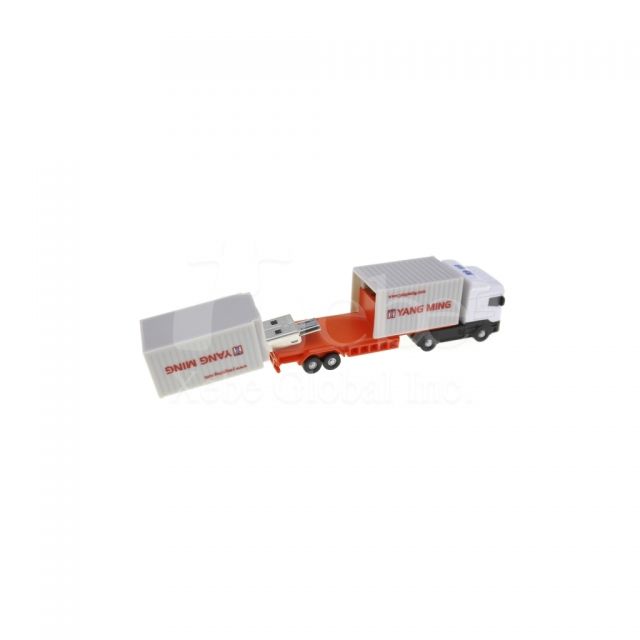 container truck shaped flash drive