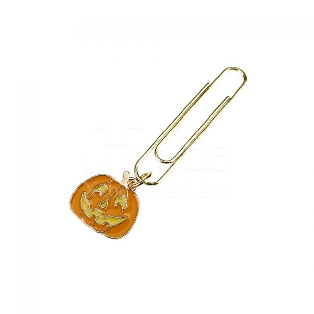 halloween evil pumpkin paperclip