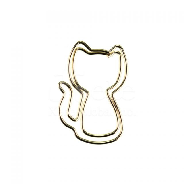 kitten customized paperclip