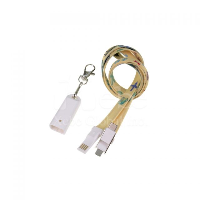 multifunctional lanyard USB charging cable