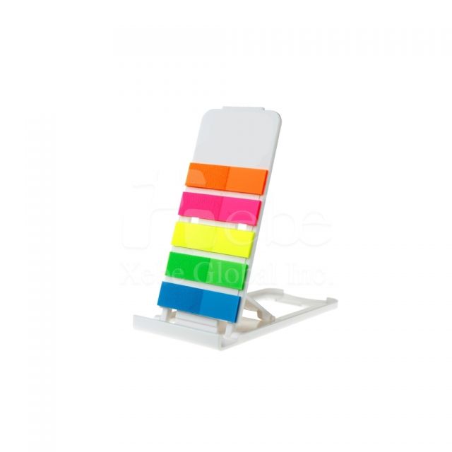 folding mobile phone holder sticky note