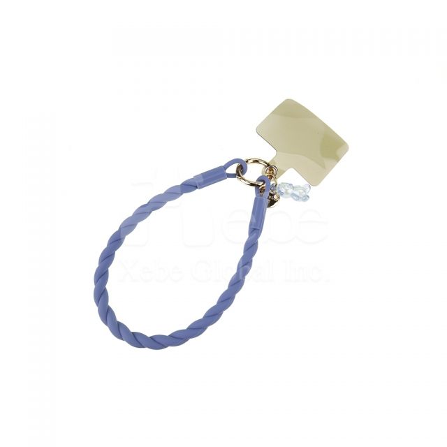 custom silicone mobile phone strap