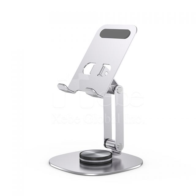 custom metal rotating vertical mobile phone holder