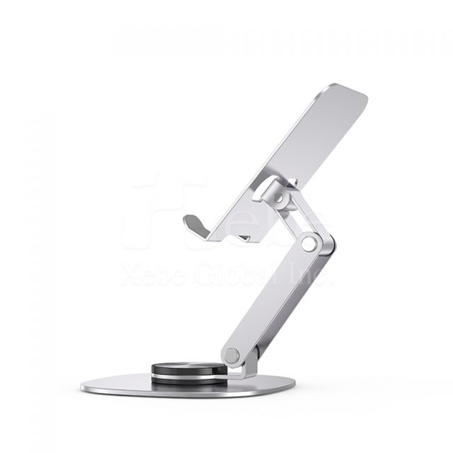 custom metal rotating vertical mobile phone holder