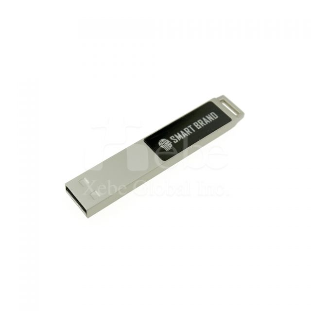 upright illuminated metal flash drive