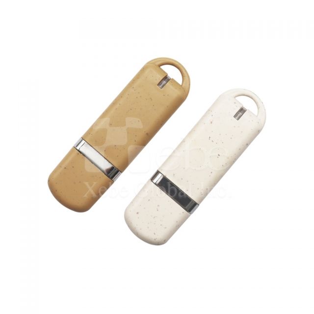 eco friendly wheat gift pen drive