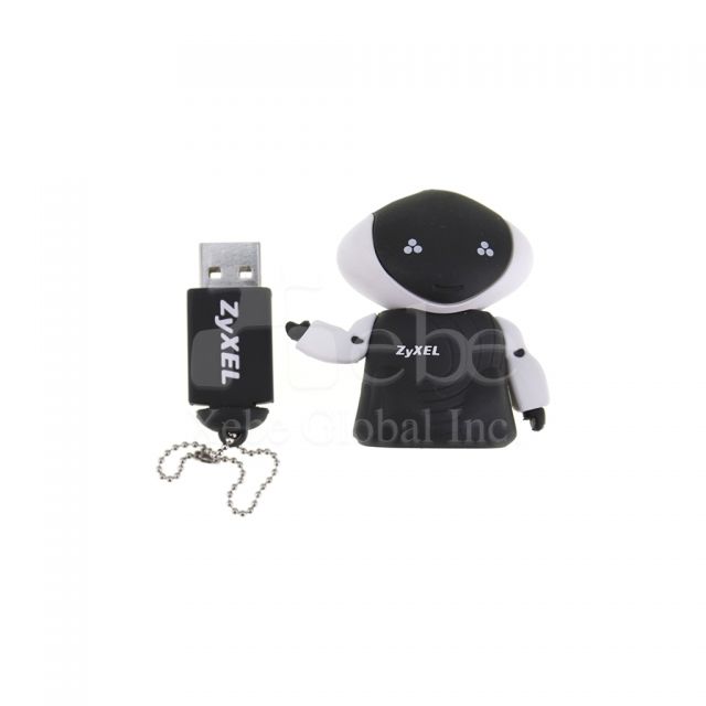 robot customized flash drive