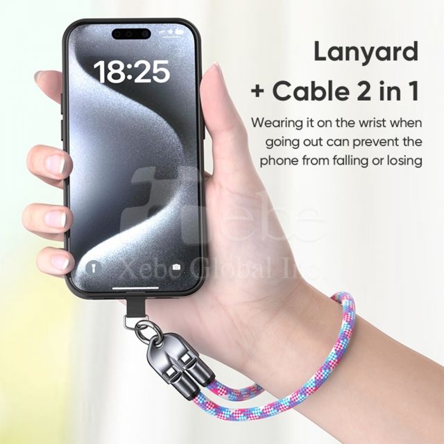 multifunctional wrist charging lanyard