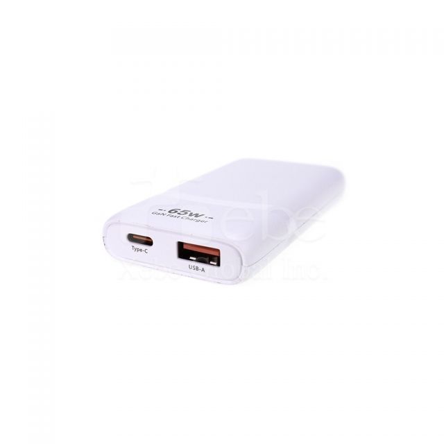 ultra thinGaN fast charging charger customized travel plug