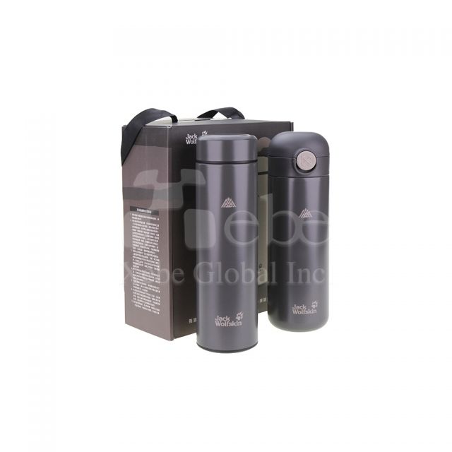 stainless steel customized thermos bottle 2 included