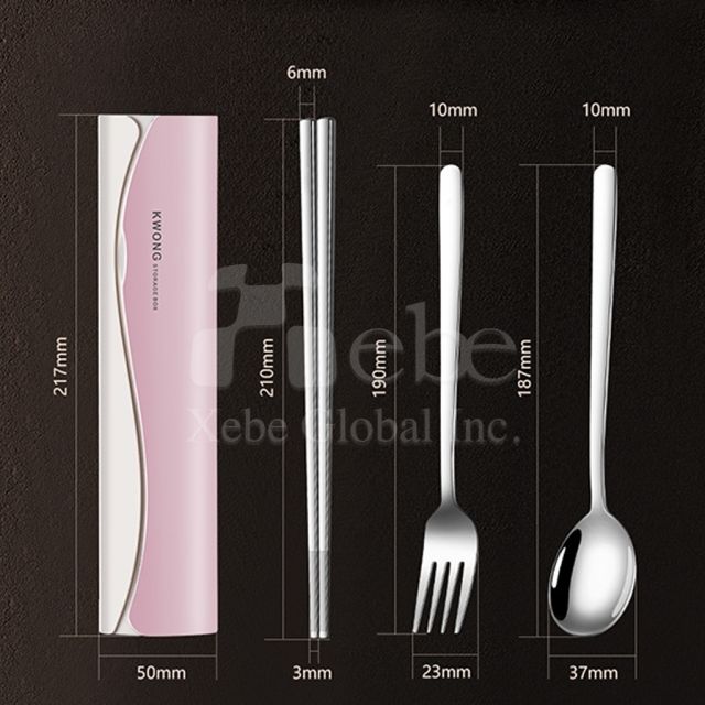 customized stainless steel cutlery set