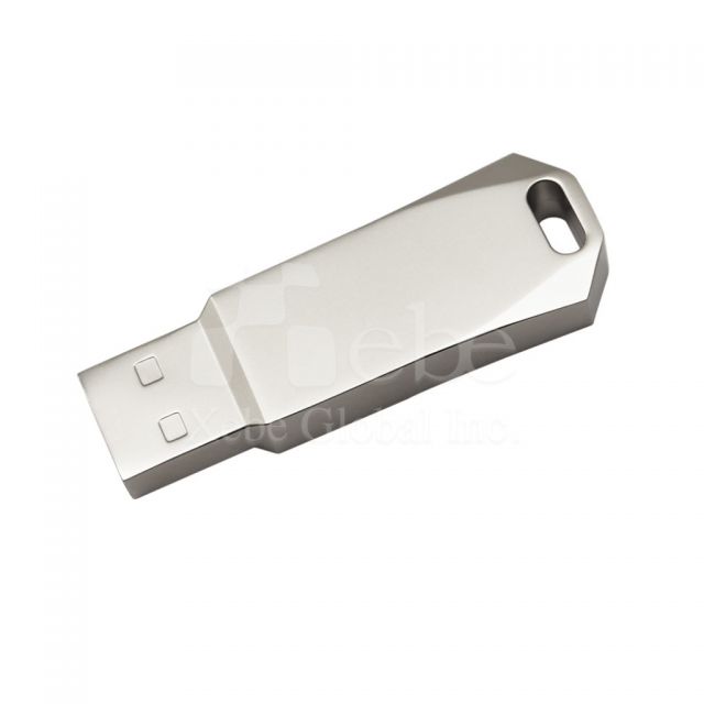 textured metal flash drive