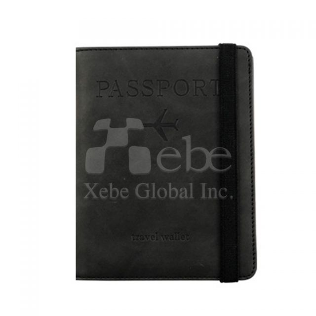 genuine leather passport holder customized leather passport cover