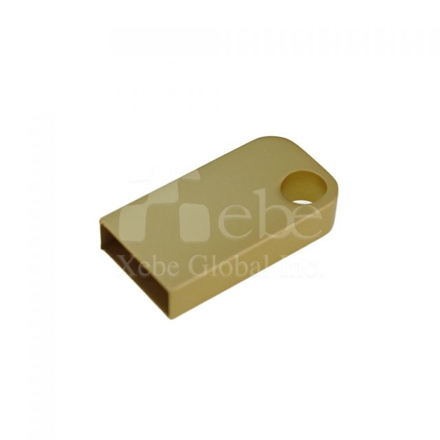 textured gold mini usb