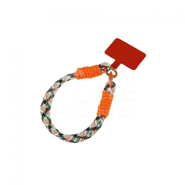 contrast color mobile phone lanyard customized wrist lanyard