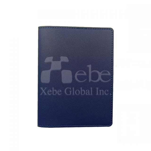 customized solid color passport holder