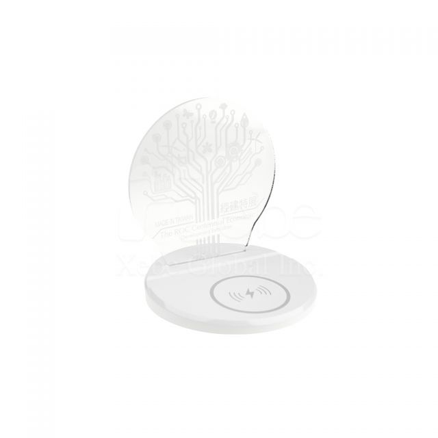 night light customized luminous wireless charging pad
