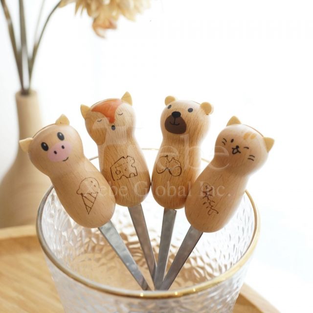 customized dessert forks and eco friendly tableware production