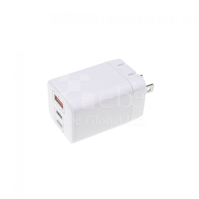 65W customized three port usb charger