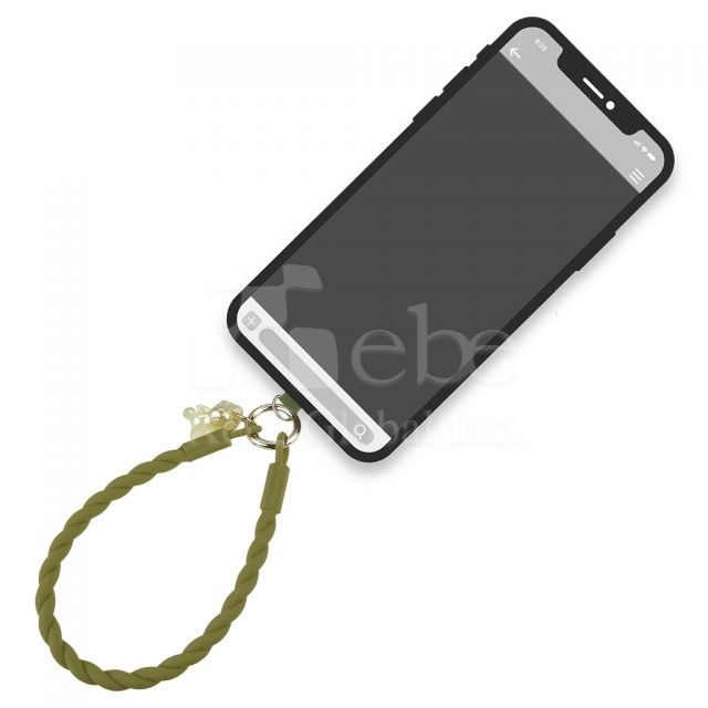 customized bear silicone short lanyard