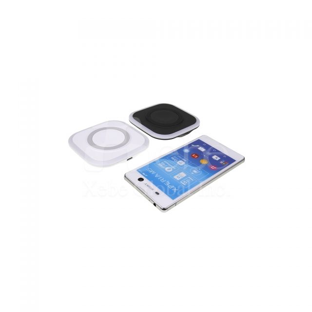 customized luminous square wireless charging pad