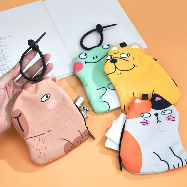 animal shape customized small storage bag