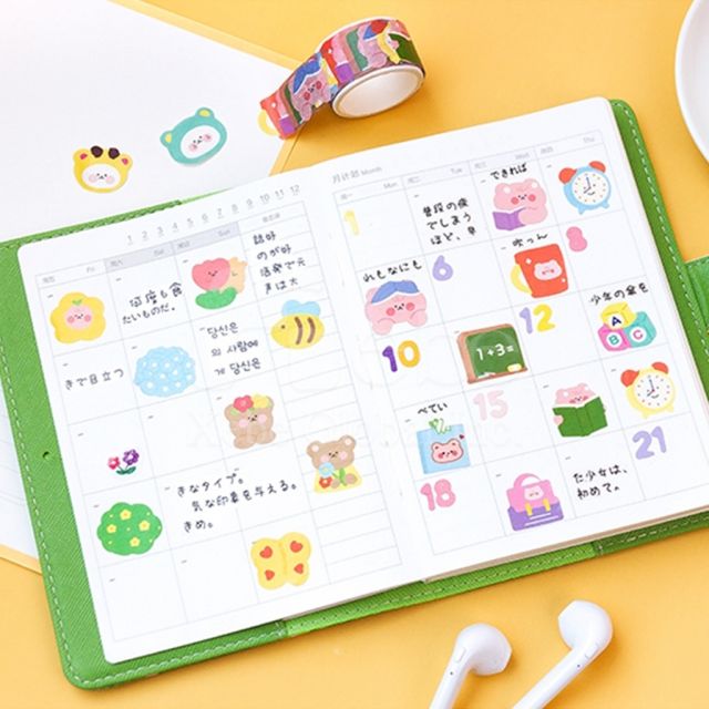 rainbow cloud shaped washi tape