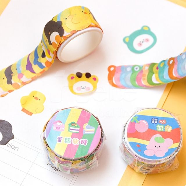 rainbow cloud shaped washi tape