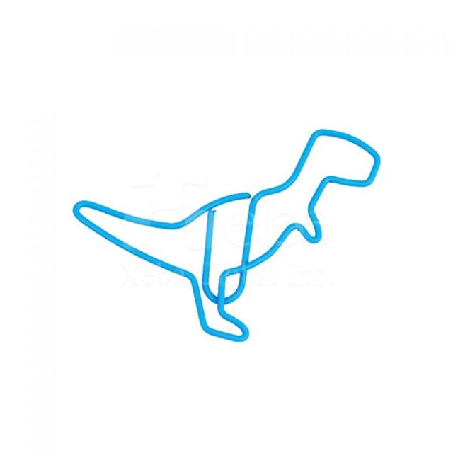 customized dinosaur shaped paper clips gift customization