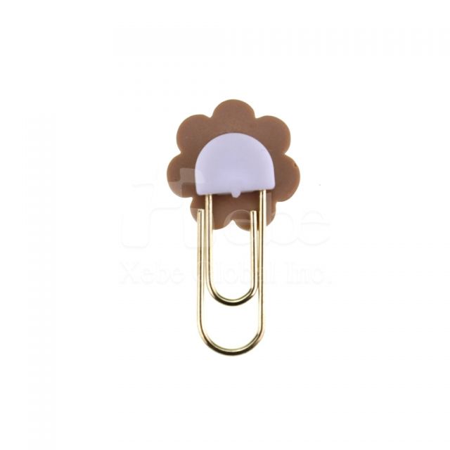 cute little flower paper clip