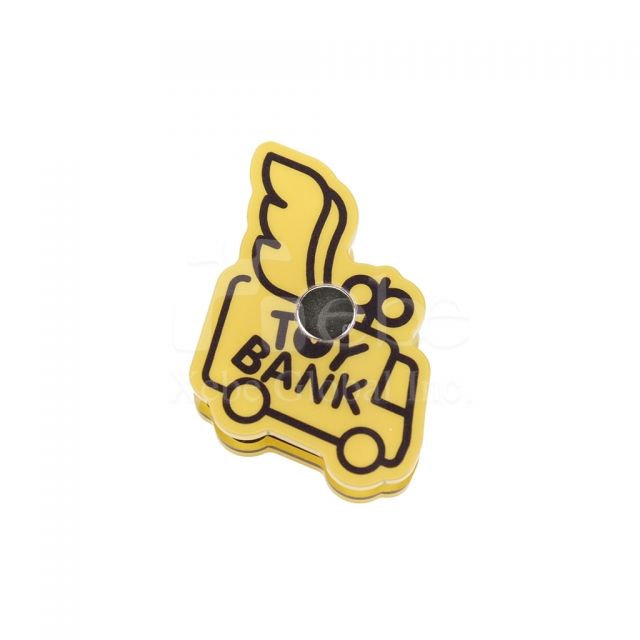 customized car shape acrylic magnet clip