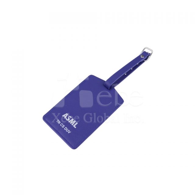 customized leather luggage tag